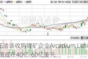 力拓洽谈收购锂矿企业Arcadium Lithium 估值或在40亿-60亿美元