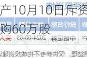 太古地产10月10日斥资981.84万港元回购60万股