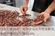 巧克力难自由！非洲可可豆大范围歉收，季度产量预计下降10.9%