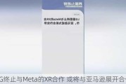 LG终止与Meta的XR合作 或将与亚马逊展开合作