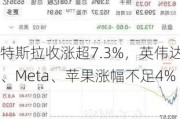 特斯拉收涨超7.3%，英伟达、Meta、苹果涨幅不足4%