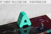 年内“A拆A”终止已超15家，市场环境是主因