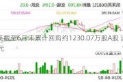 凯莱英截至6月末累计回购约1230.07万股A股 涉资近10亿元