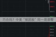 巧合吗？中美“报团股”同一周调整