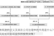 股东风险的定义及其在公司治理中的作用是什么？这种风险如何影响股东的投资决策？