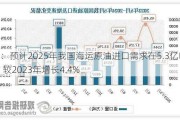 原油：预计2025年我国海运原油进口需求在5.3亿吨左右 较2023年增长4.4%