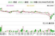 蓝科高新：拟公开挂牌出售资产 初步评估价2.6亿元