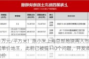 13.1万元/平方米！原小米上海总部地块再入市成全国单价地王，此前已被提110个问题，开发商们谨慎出价