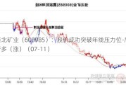 淮北矿业（600985）：股价成功突破年线压力位-后市看多（涨）（07-11）