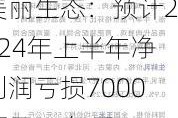 美丽生态：预计2024年上半年净利润亏损7000万元~1亿元