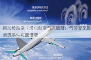 新加坡航空卡塔尔航空气流颠簸：气候变化致湍流事件可能倍增