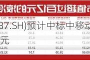 城地香江(603887.SH)预计中标中移动IDC算力设施项目 金额33.04亿元