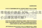 维密股价跌超 30%，小众高价品牌困境何解？