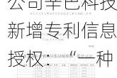 新三板创新层公司辛巴科技新增专利信息授权：“一种高抗风洞性能的光伏组件”