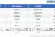 宁德时代：截至6月底 已累计24.46亿元回购公司股份