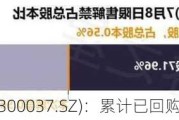 新宙邦(300037.SZ)：累计已回购0.2134%股份