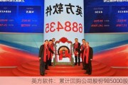 英方软件：累计回购公司股份985000股