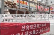 奖励一头小黄牛 2024榕江“村超”冠军球队诞生