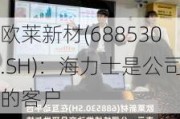 欧莱新材(688530.SH)：海力士是公司的客户