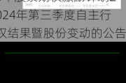 华体科技:四川华体照明科技股份有限公司2023年股票期权激励***2024年第三季度自主行权结果暨股份变动的公告