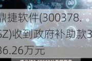 鼎捷软件(300378.SZ)收到政府补助款3136.26万元