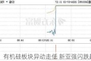 有机硅板块异动走低 新亚强闪跌超过5%