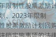 永创智能:2021年限制性股票激励计划、2023年限制性股票激励计划回购注销实施事项的法律意见书