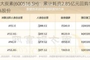 方大炭素(600516.SH)：累计耗资2.85亿元回购1.23%股份