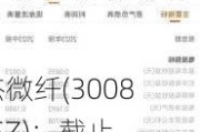 聚杰微纤(300819.SZ)：截止2024年6月20日，公司股东人数是9631人