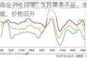 制造业 PMI 回落：5 月需求不足，生产放缓，价格回升