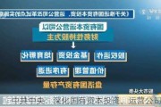 中共中央：深化国有资本投资、运营公司改革