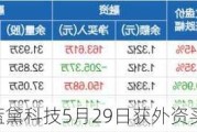 沪深股通|蓝黛科技5月29日获外资买入0.01%股份