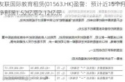 友联国际教育租赁(01563.HK)盈警：预计近15个月净利润1.52亿至2.12亿元