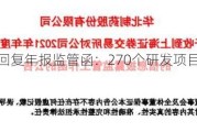 华北制药回复年报监管函：270个研发项目达到资本化条件