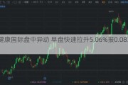 大健康国际盘中异动 早盘快速拉升5.06%报0.083港元