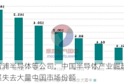 恩智浦半导体等公司：中国半导体产业崛起或使其失去大量中国市场份额