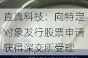 直真科技：向特定对象发行股票申请获得深交所受理