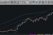 Coinbase股价暴跌逾15%，创两年多最大跌幅