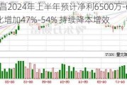 新益昌2024年上半年预计净利6500万-6800同比增加47%-54% 持续降本增效