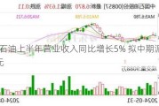 中国石油上半年营业收入同比增长5% 拟中期派息403亿元