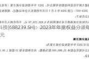 航宇科技(688239.SH)：2023年年度权益分派每10股派2.1元