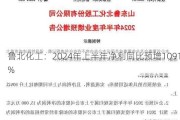 鲁北化工：2024年上半年净利同比预增1091%