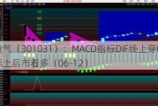 中熔电气（301031）：MACD指标DIF线上穿0轴-技术指标上后市看多（06-12）