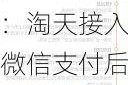 营收同比增5%至2365亿元，阿里吴泳铭：淘天接入微信支付后潜在用户增量空间相当大