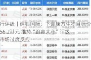 大行评级｜建银国际：下调康方生物目标价至56.2港元 维持“跑赢大市”评级 指市场过度反应