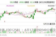 立新能源（001258）：6月17日09时49分触及涨停板