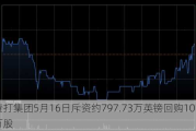 渣打集团5月16日斥资约797.73万英镑回购101.33万股