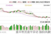 盛丰物流盘中异动 股价大跌5.26%