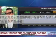 中东紧张局势引发谨慎情绪，标普 500 指数和纳斯达克指数创两周新低