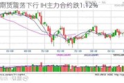 股指期货震荡下行 IH主力合约跌1.12%